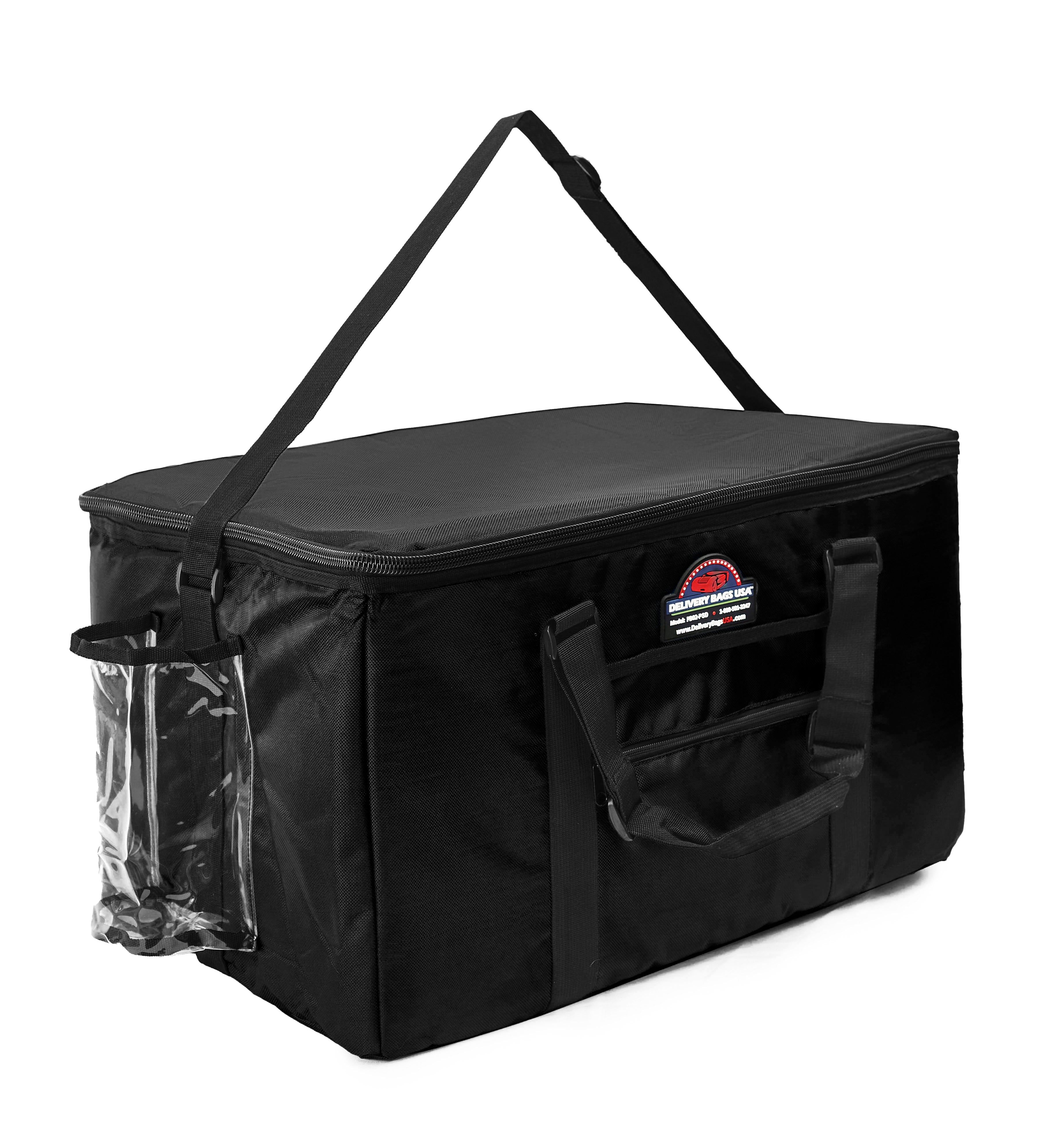 PB02-PSD-BLK Pasta/Sandwich & Drink Carrier (Black)