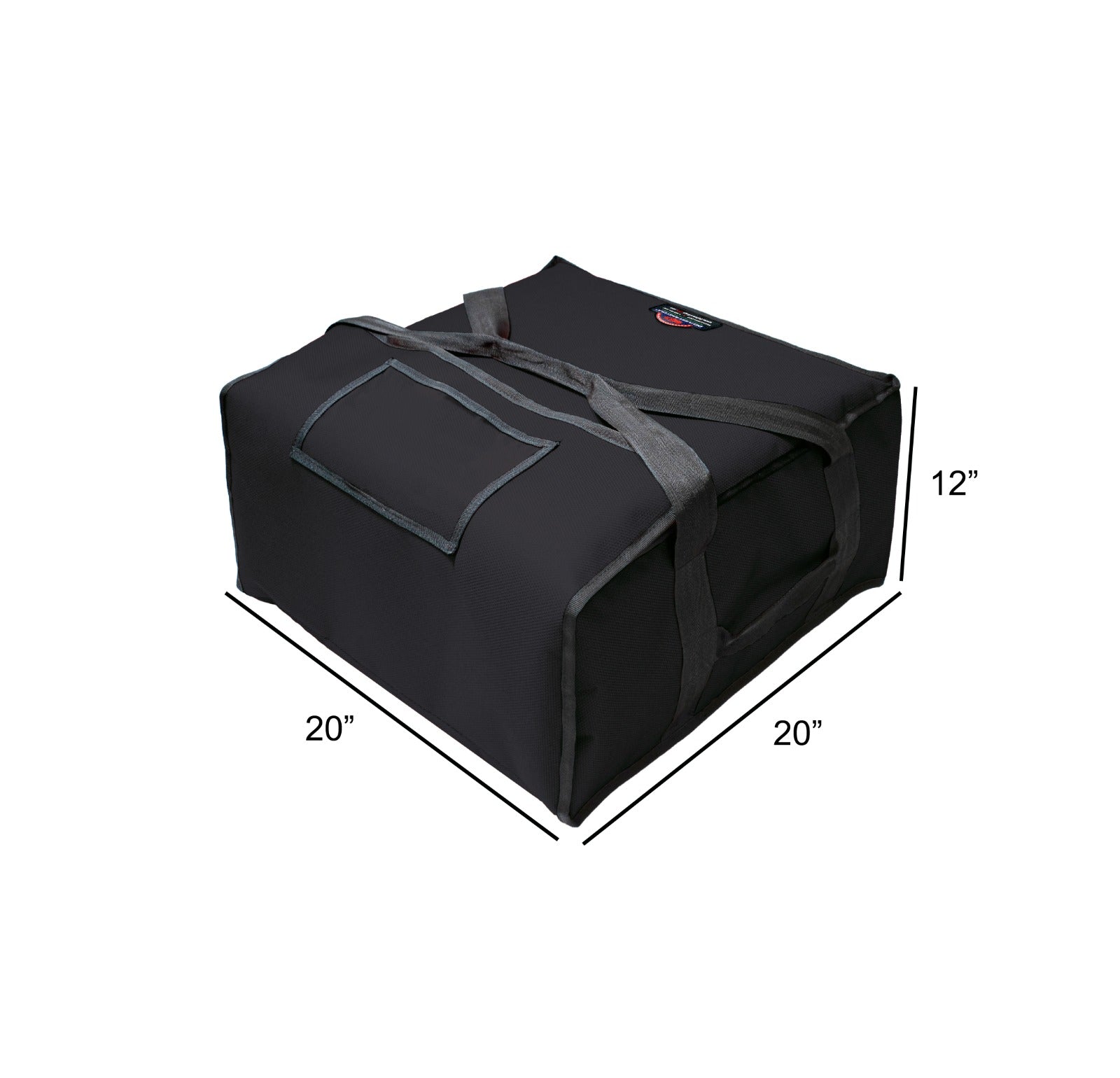 PB54-1618-BLK 16" - 18" Pizza Delivery Bag (Black) UPC : 850024511118
