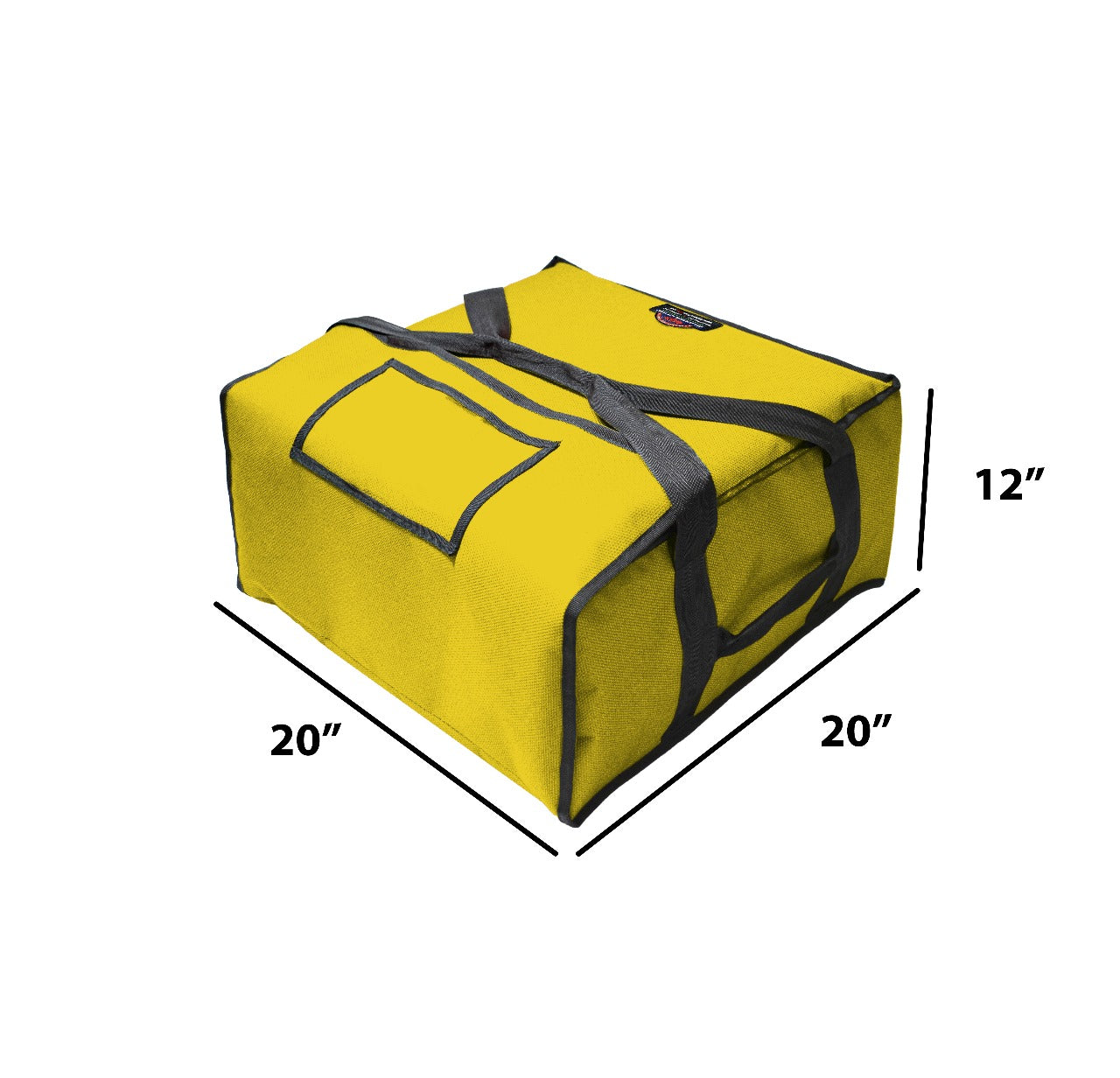 PB54-1618-YEL 16" - 18" Pizza Delivery Bag (Yellow) UPC: 850024511149