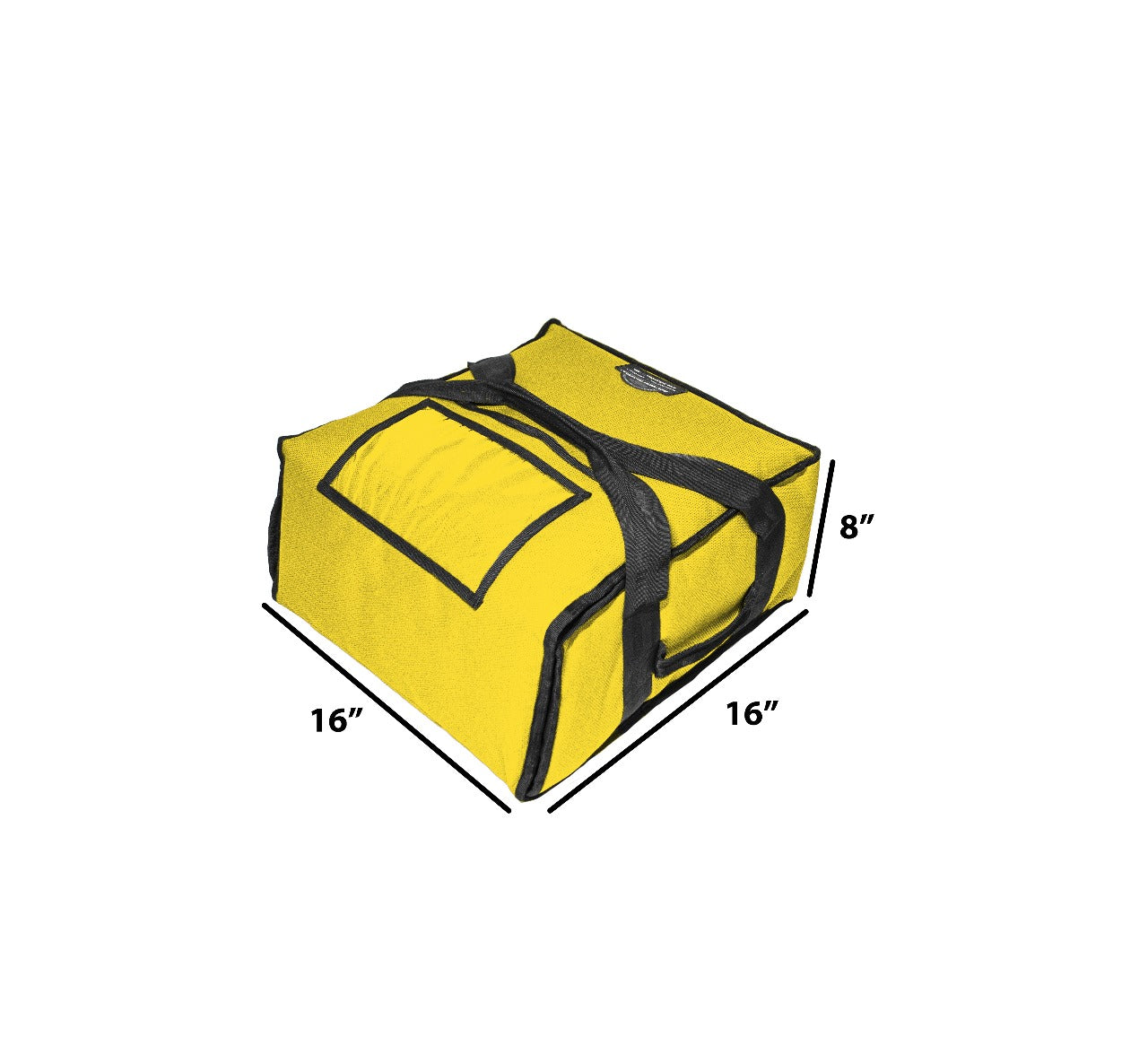 PB33-1214-YEL 12" - 14" Pizza Delivery Bag (Yellow) UPC: 850024511040