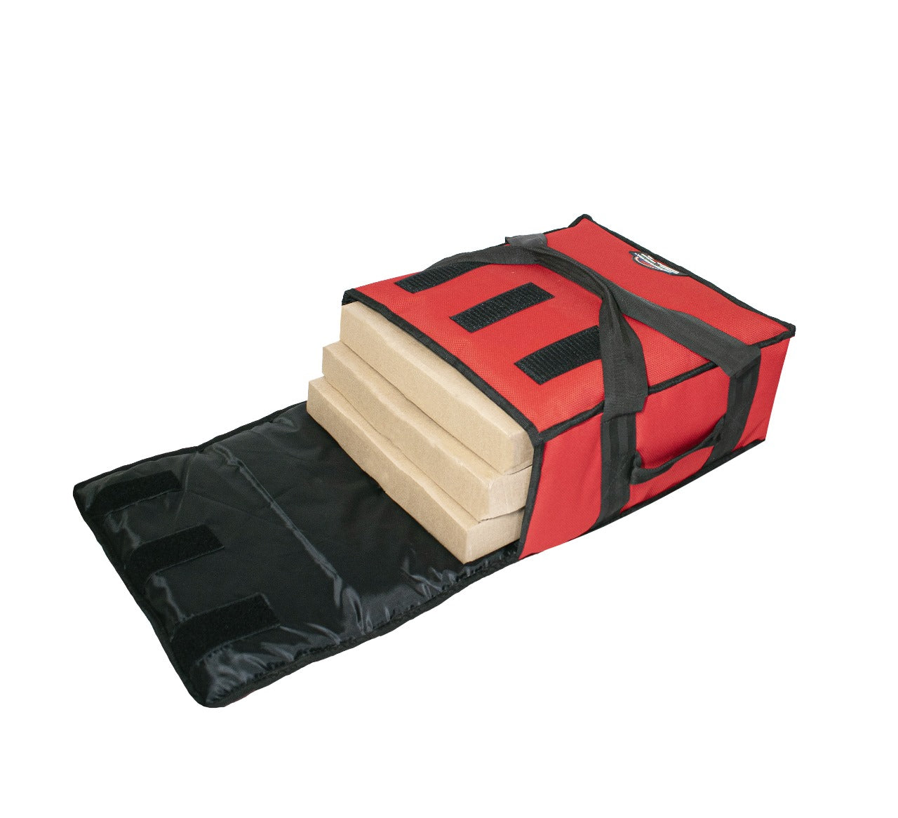 PB33-1214-RED 12" - 14" Pizza Delivery Bag (Red) UPC: 850024511002