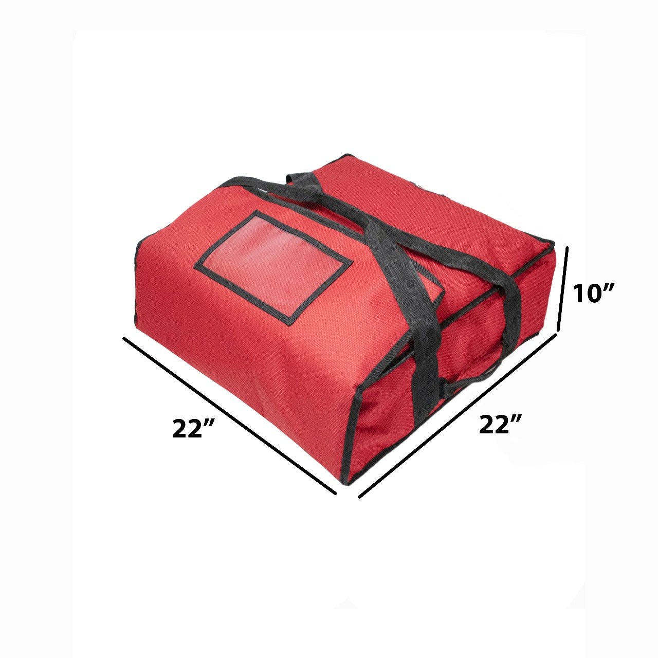PB03-0020-RED 20" Pizza Delivery Bag (Red)