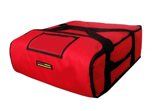 PB03-0020-RED 20" Pizza Delivery Bag (Red)
