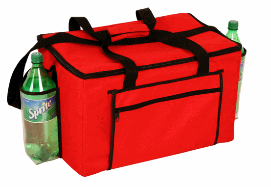 PB02-PSD-RED Pasta/Sandwich & Drink Carrier (Red)